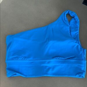 Lululemon One-Shoulder Blue sportsbra